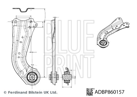 Toyota C-HR Salıncak Yatağı Olan BLUEPRINT