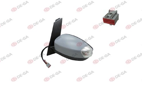 Ford C-Max Dış Dikiz Aynası Sol Elektrikli Isıtmalı Sinyalli Astarlı 6 Pin 2015> DEGA