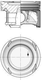 Mercedes M274.920 Motor Piston Segman Standart KOLBEN