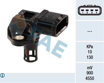 Citroen C1 Peugeot 108 Toyota Aygo Emme Manifold MAP Basınç Sensörü 1.0 VTI FAE