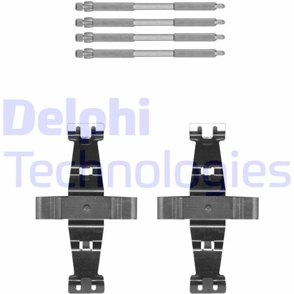 Mercedes C Serisi C180 C200 C220 C250 C300 Ön Fren Balata Montaj Takımı DELPHI