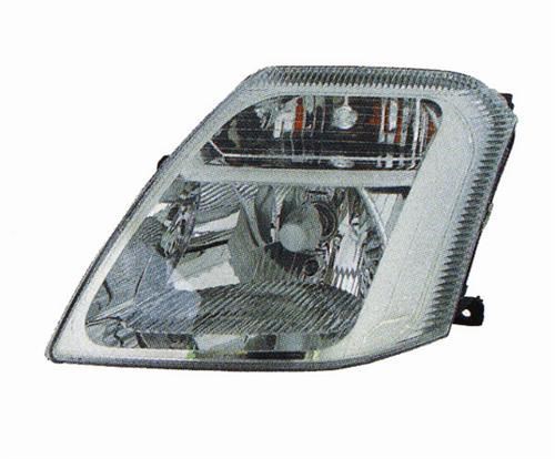 Citroen C2 Ön Far Elektrik Motorlu Sol TYC