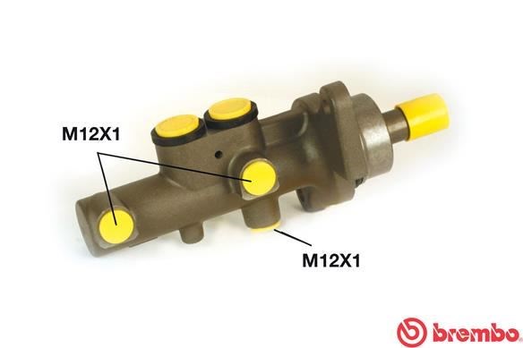 Citroen C2 Ana Fren Silindiri BREMBO