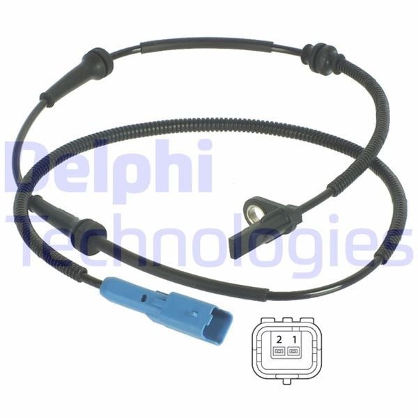 Citroen C2 C3 Peugeot 1007 ABS Devir Sensörü Ön DELPHI