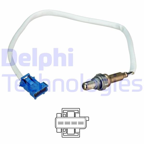 Citroen C2 Oksijen Sensörü Ön DELPHI