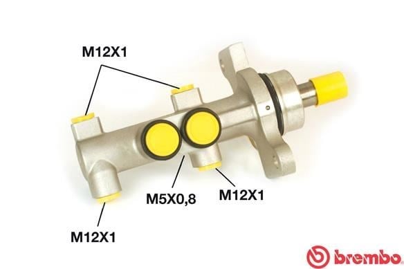 Citroen C2 Ana Fren Silindiri BREMBO