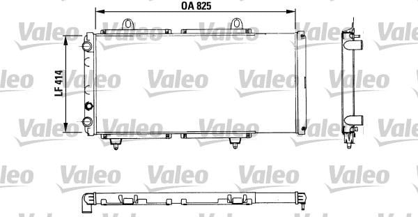 Citroen C25 Radyatör 2.5D VALEO