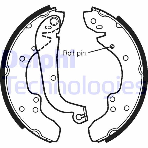 Citroen C25 C32 C35 Fiat Ducato Talento Peugeot J5 Renault Trafic Arka Fren... DELPHI