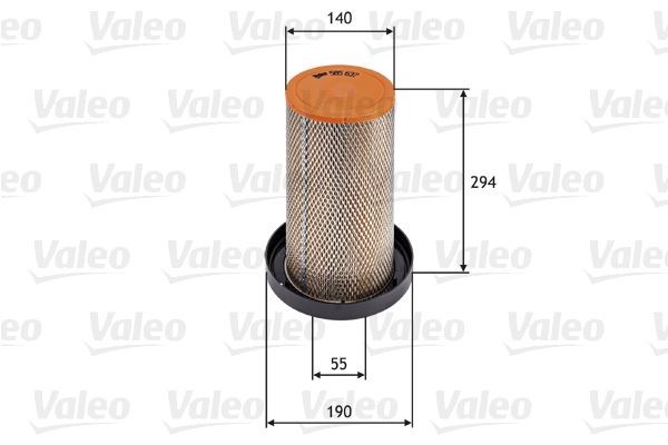 Citroen C25 Hava Filtresi 2.5 D VALEO