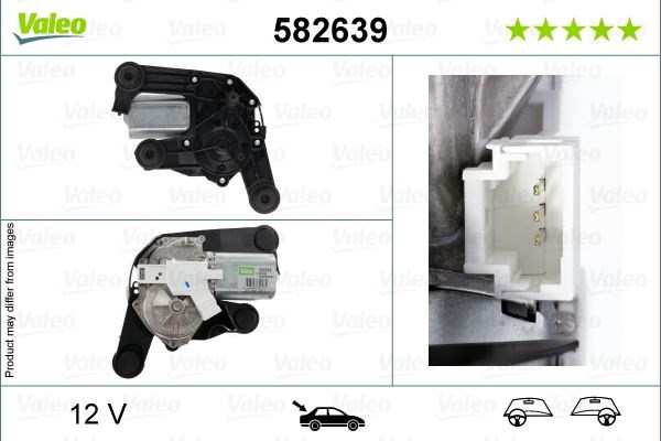 Citroen C3 Arka Silecek Motoru VALEO