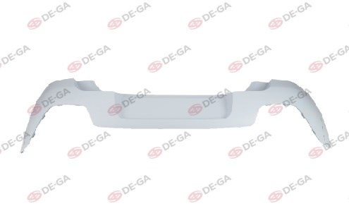 Citroen C3 Arka Tampon Kaplama Delikli Üst DEGA