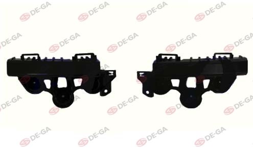 Citroen C3 Aircross Arka Tampon Braketi Set DEGA