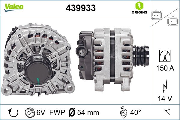 Citroen C3 C4 Berlingo Peugeot 207 308 407 C Elysee Alternatör 1.6 2.0 HDİ VALEO