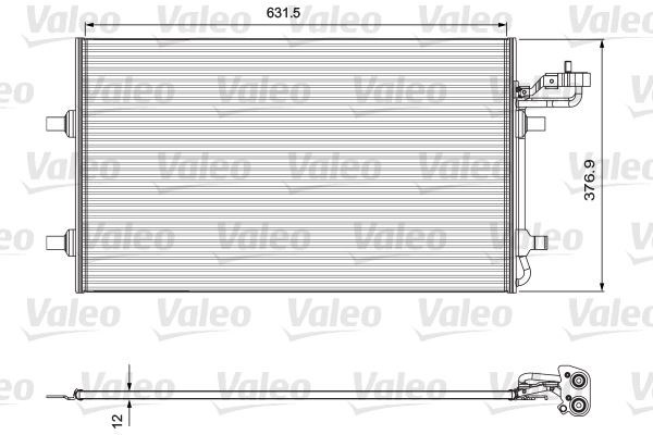 Volvo C30 S40 V50 1.6-2.0 D Kurutucusuz Klima Radyatörü VALEO