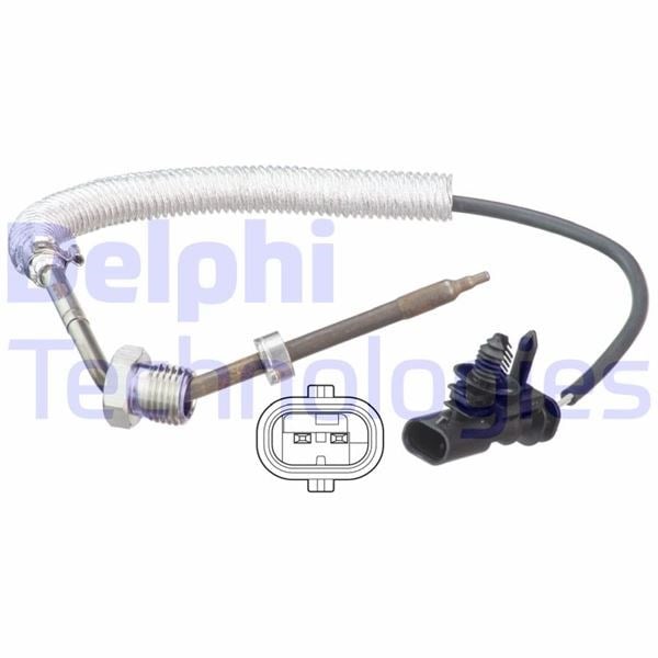 Volvo C30 C70 S40 S60 S80 V40 V50 V60 V70 XC60 XC70 Egzoz Sıcaklık Sensörü DELPHI
