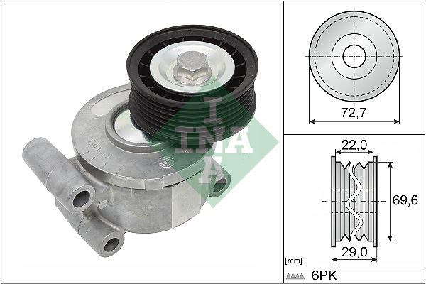 Volvo C30 Alternatör Gergi Kolu INA