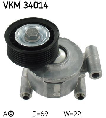 Volvo C30 Alternatör Gergi Kolu SKF
