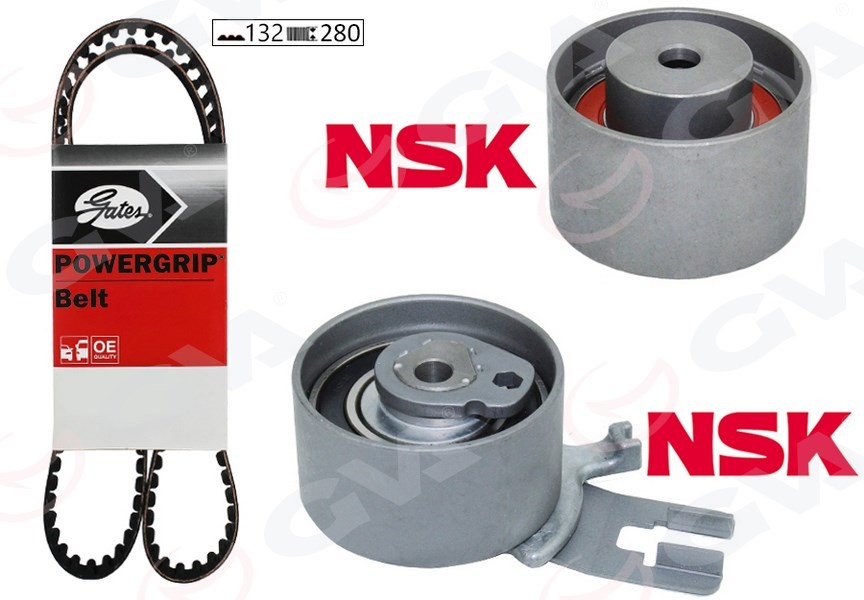 Volvo C30 C70 S60 S80 V70 XC60 XC70 XC90 Eksantrik Gergi Kiti GVA