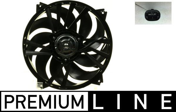 Citroen C4 1-2 DS4 Peugeot 307 307 CC 307 SW Fan Motoru Pervane MAHLE