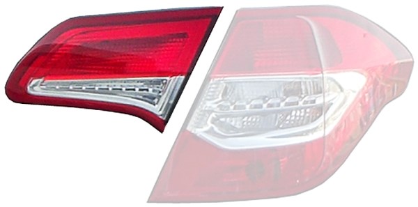 Citroen C4 II Arka Kapak Muhafazası Sol İç Parça HELLA