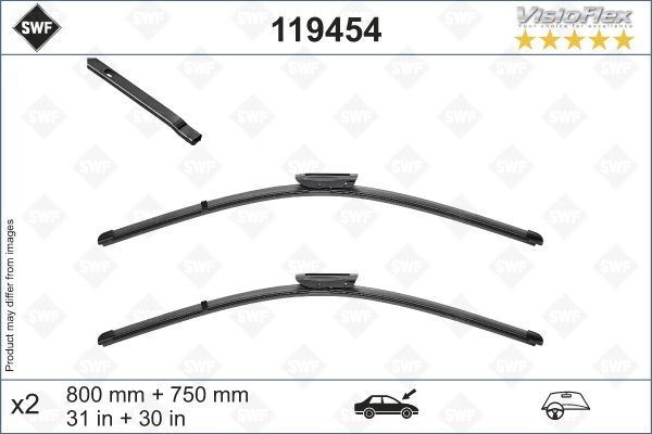 Citroen C4 Picasso Silecek Süpürgesi 800x750 mm VALEO