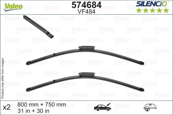 Citroen C4 Picasso Ön Silecek Süpürge Takımı 800 750 mm VALEO