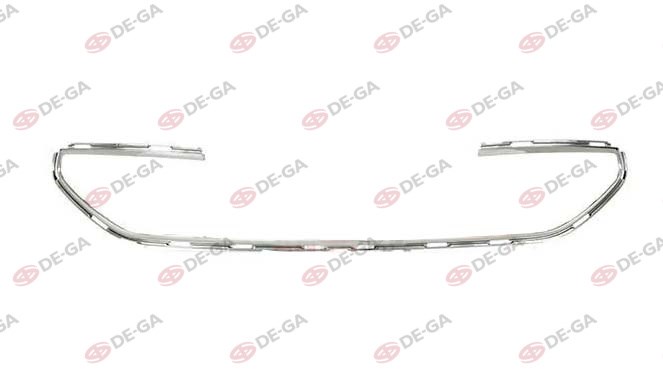 Citroen C4 Picasso Ön Tampon Orta Panjur Çerçevesi Krom DEGA