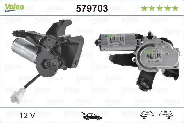 Citroen C5 Silecek Motoru VALEO