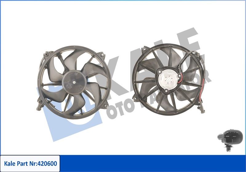 Citroen C5 C8 Peugeot 807 Expert III Jumpy III Fan Motoru KALE-RADYATOR