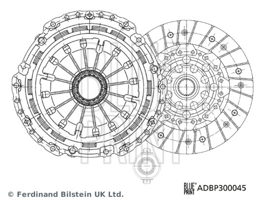 Citroen C5 C8 Debriyaj Seti BLUEPRINT