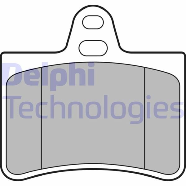Citroen C5 Arka Fren Balatası DELPHI