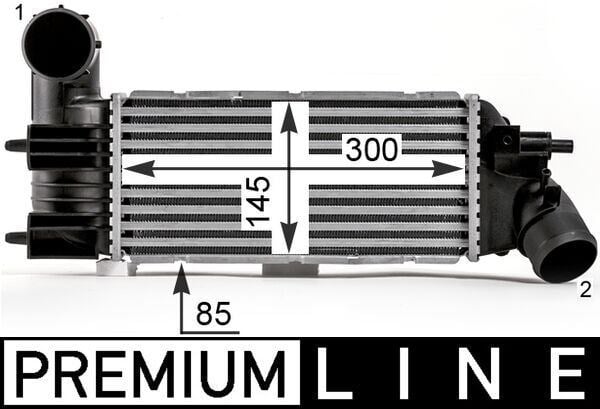 Citroen C5 Intercooler MAHLE