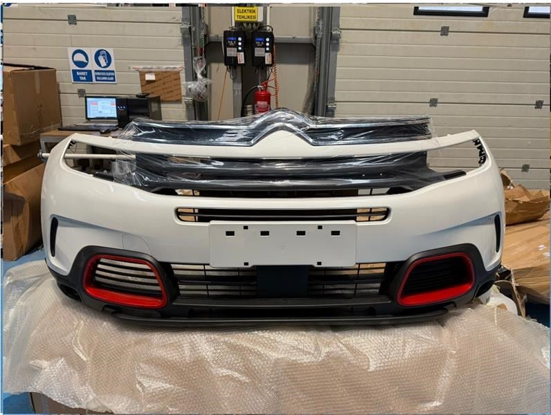 Citroen C5 Aircross Ön Tampon Set Beyaz Boyalı DOGAN-