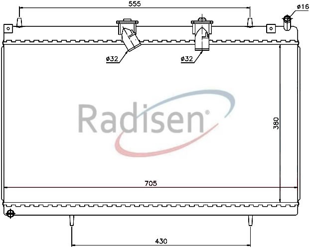 Citroen C5 Radyatör 2.2 HDI RADISEN