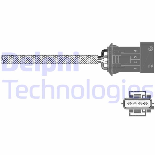 Volvo C70 S70 XC70 Arka Oksijen Sensörü DELPHI