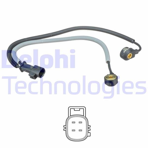 Volvo C70 S60 S80 V70 XC70 XC90 Vuruntu Sensörü DELPHI