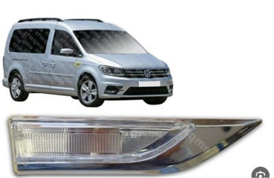 Volkswagen Caddy Çamurluk Sinyali Krom Sağ Ampüllü Duylu GKL