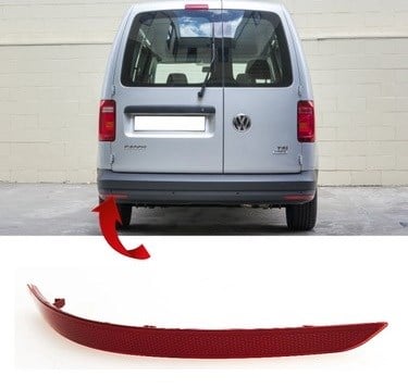 Volkswagen Caddy Reflektör Arka Tampon Sol 2016-2022 PRO-A