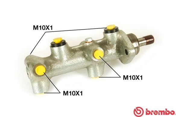 Volkswagen Caddy 1 Golf 1 Cabriolet Ana Fren Silindiri BREMBO