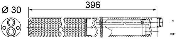 Volkswagen Caddy 3 Touran Klima Kurutucu Filtre ve Akümülatör MAHLE