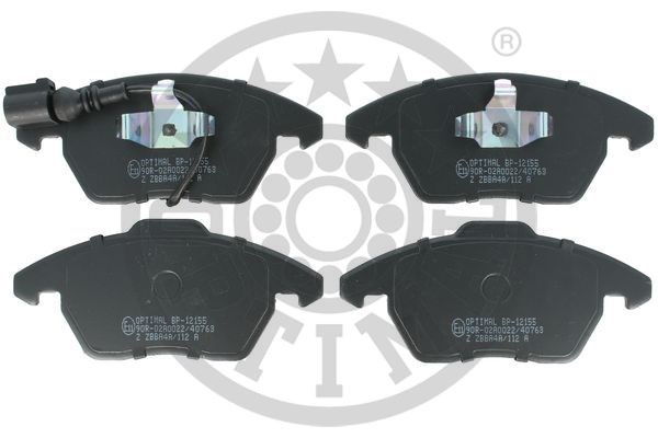 Volkswagen Caddy Golf Jetta Passat Polo Skoda Octavia Ön Fren Balatası [Fişli] OPTIMAL
