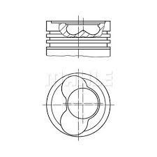 Volkswagen Caddy BJB 1.2 Silindir Motor Piston Segman 0.50 80.01mm MAHLE