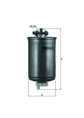 Volkswagen Caddy / Golf / Jetta / Passat / Polo / Transporter LT35 / Vento /... MAHLE