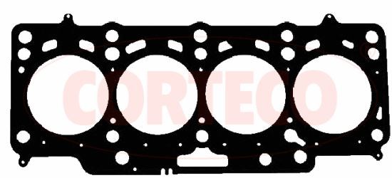VW Caddy Polo Ibiza Fabia Silindir Kapak Contası 1.6 TDI 2 Kertik 1.63mm CORTECO