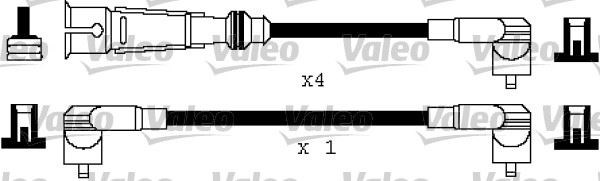 Volkswagen Caddy Ateşleme Kablo Takımı 8V [97-00] VALEO