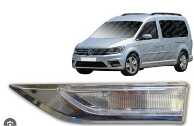 Volkswagen Caddy Çamurluk Sinyali Krom Sol Ampullü Duylu GKL