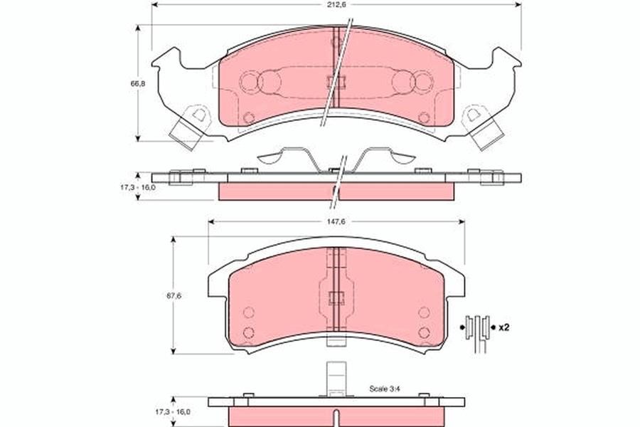 Buick Lesabre Park Avenue Riviera Cadillac Deville Eldorado Seville... TRW