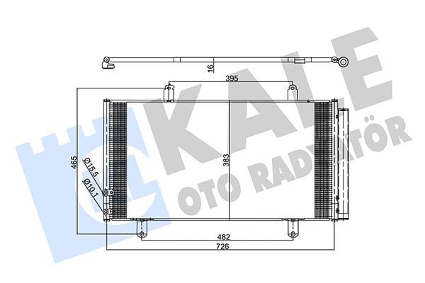 Toyota Camry Kondenser KALE-RADYATOR