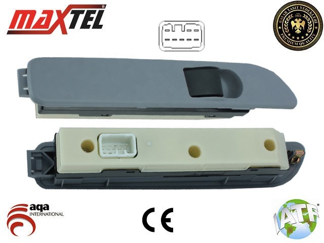 Mitsubishi Canter Cam Kaldırma Anahtarı Sağ 24V 8 Pin (2007>) MAXTEL