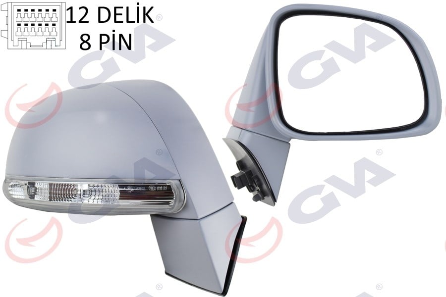 Chevrolet Captiva Dış Dikiz Aynası Sağ Katlanır Sinyalli GVA